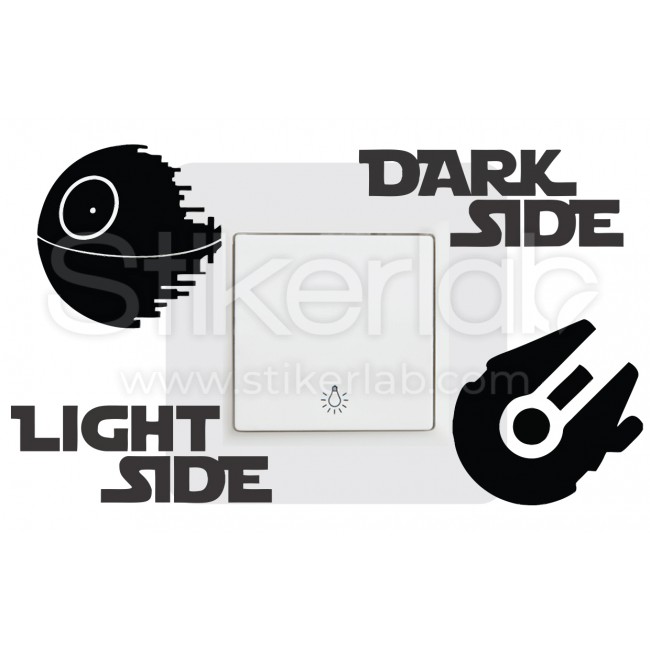 Starwars 1 stiker oko prekidaca